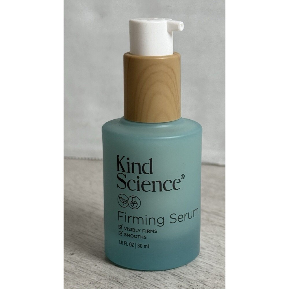 Kind Science Firming Serum 1oz 30mL Face Neck Anti-Aging Wrinkle Firm Bakuchiol